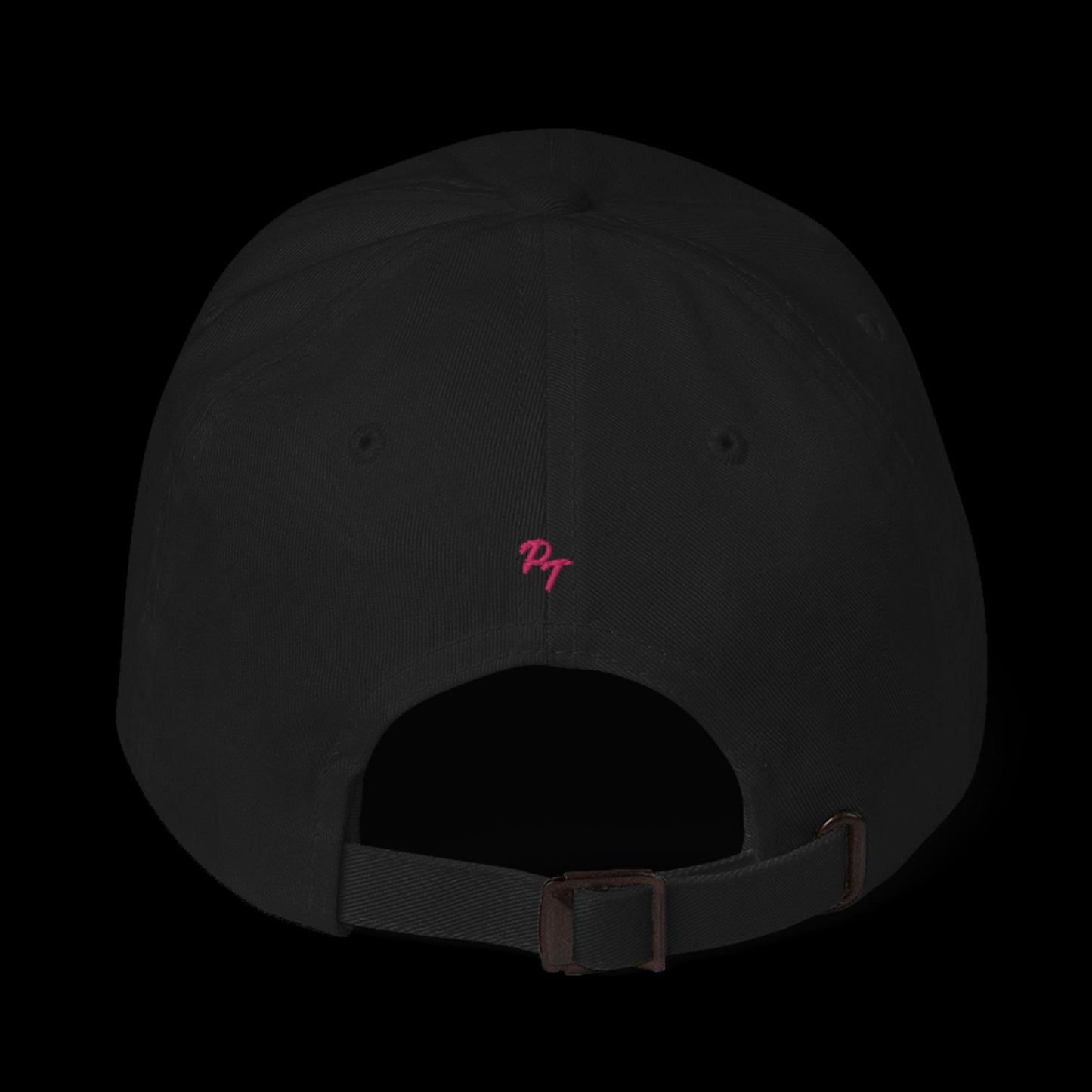 Trench Sweetheart Hat (Black/Pink)