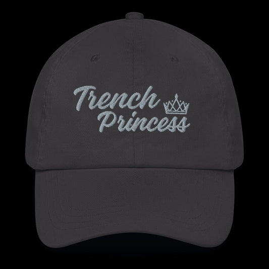 Trench Princess Hat (Grey/Silver)