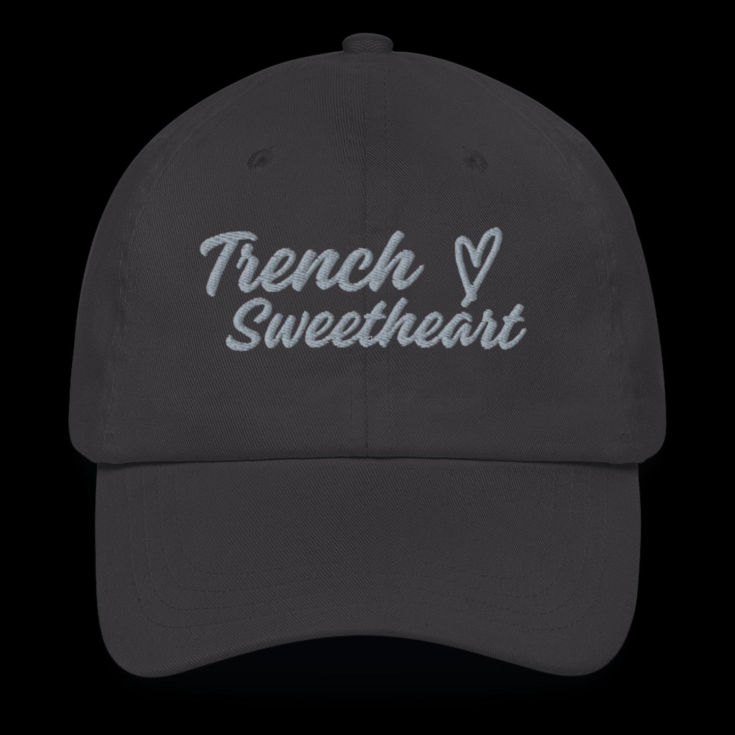 Trench Sweetheart Hat (Grey/Silver)