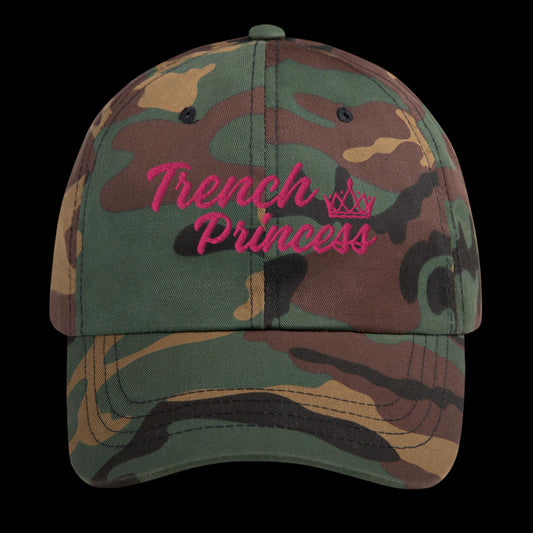 Trench Princess Hat (Camo/Pink)