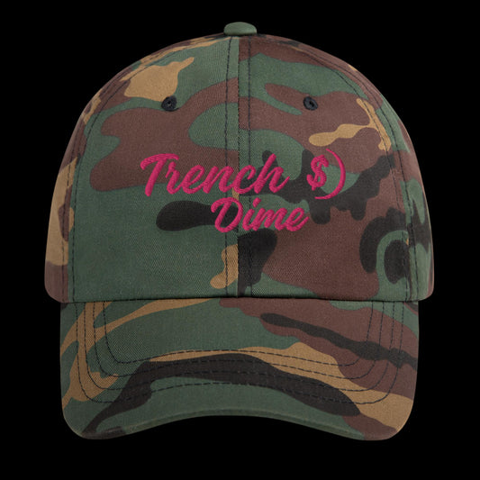 Trench Dime Hat (Camo/Pink)