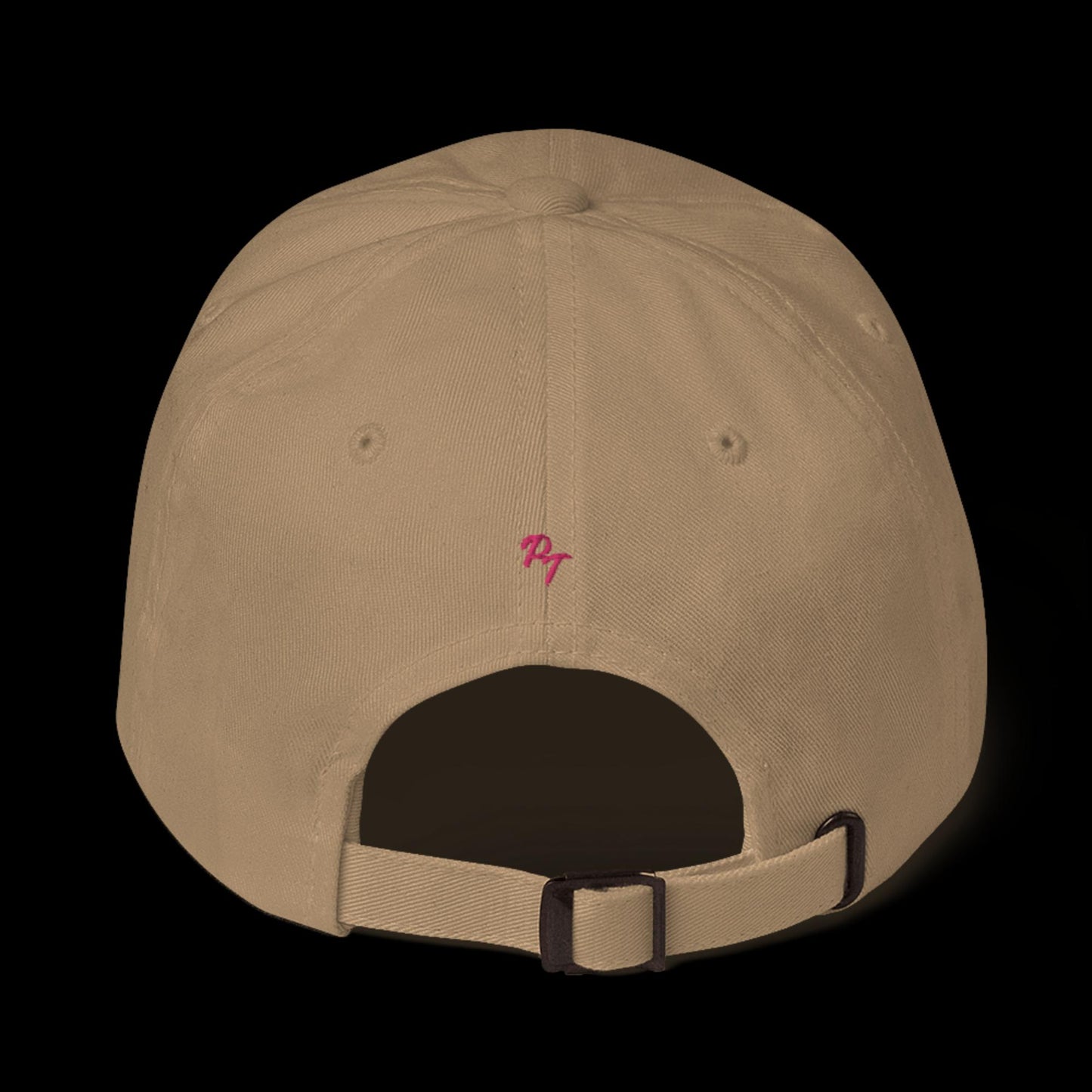 Trench Dime Hat (Khaki/Pink)