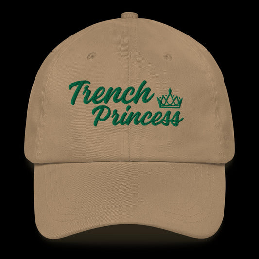 Trench Princess Hat (Khaki/Green)