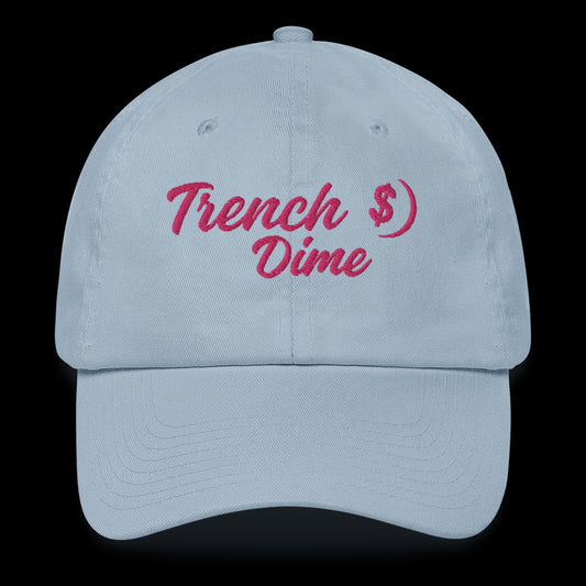 Trench Dime Hat (Blue/Pink)
