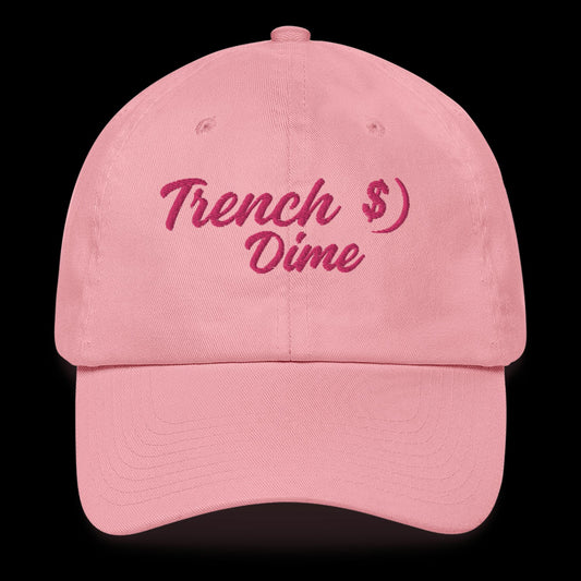 Trench Dime Hat (Baby Pink/Pink)