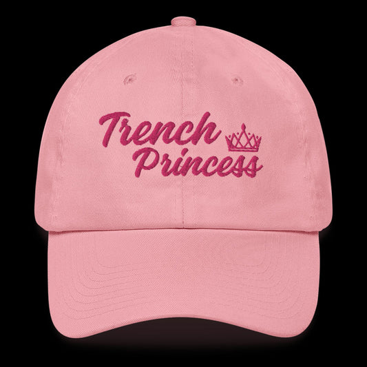 Trench Princess Hat (Baby Pink/Pink)