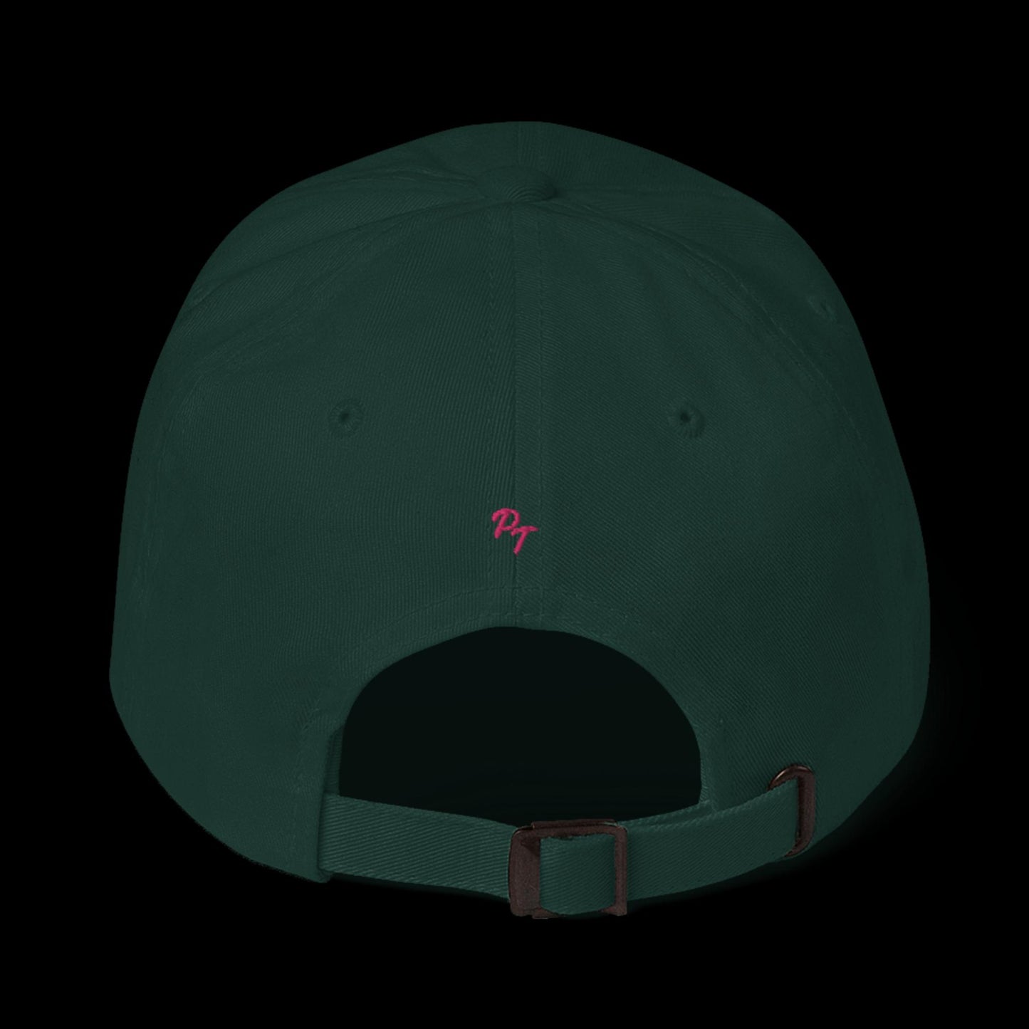 Trench Dime Hat (Green/Pink)